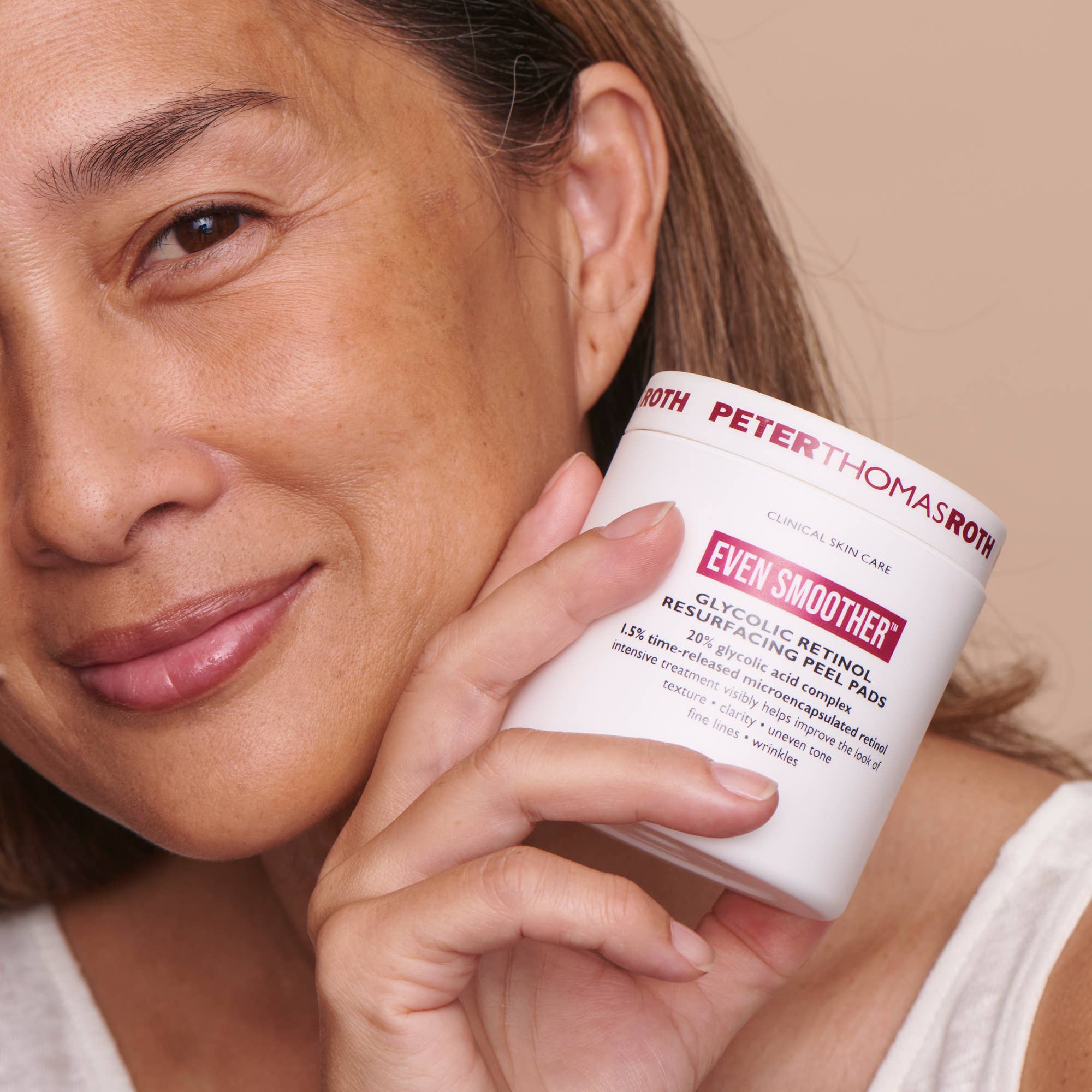 MDV Shop – Peeling facial por atacado – Peter Thomas Roth - Discos de Peeling de Retinol Glicólico Even Smoother1