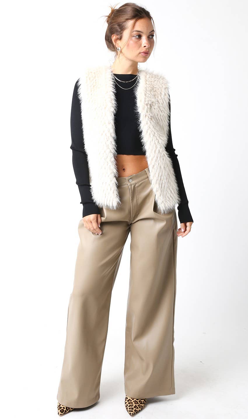 Olivaceous - Wholesale Broek - Dames - Stacy Pu Broek9