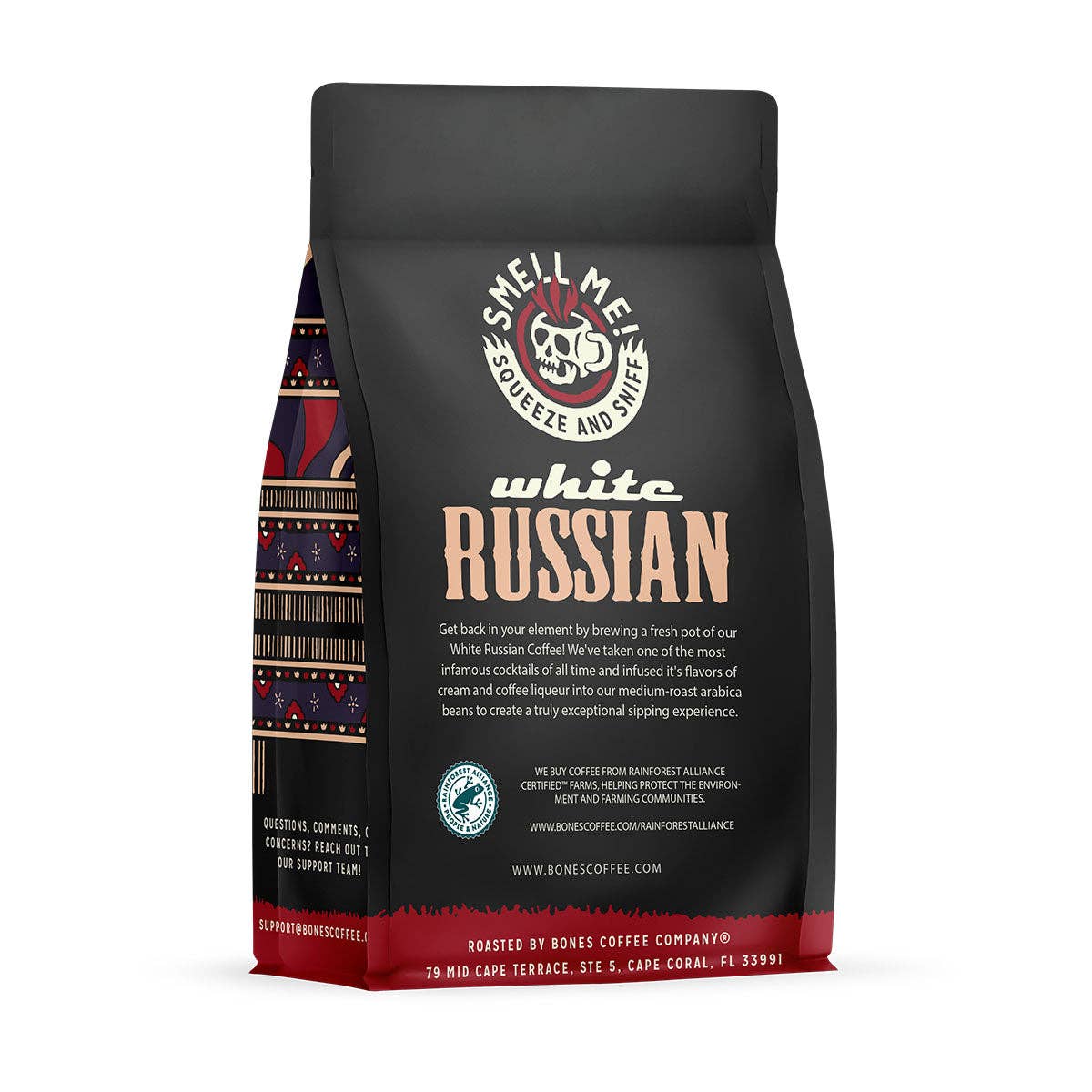 Bones Coffee Company – Grãos de café por atacado – Café Branco com Sabor Russo | 12oz | Feijão Inteiro & Moído6
