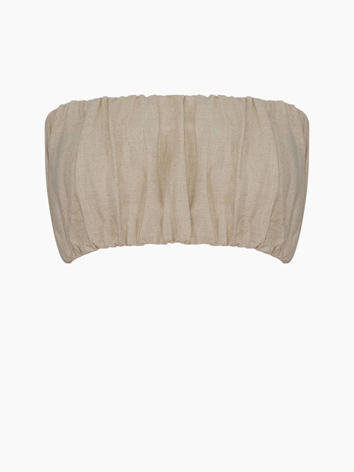 Sujetador Natural de Lino para venta al por mayor de IKIKIZ ONLINE