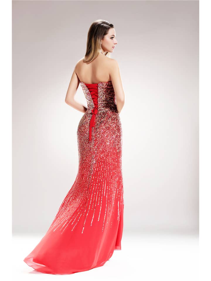 Anny Lee – wholesale Gown – Women's – SP 7702 Strapless Sweetheart A-line Dress
1