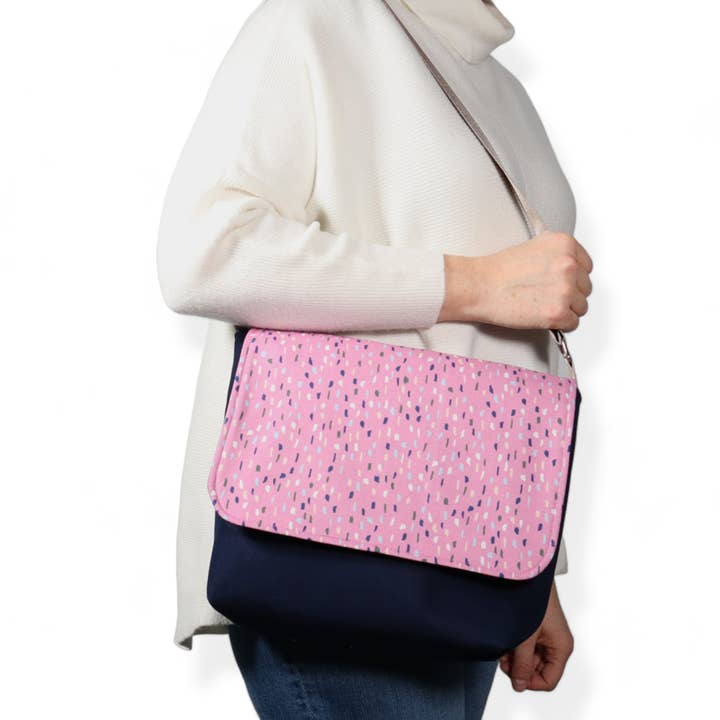 Crosscut Sewing Co. - Wholesale DIY Craft Kit - Messenger Bag Sewing Kit - DIY Beginner Sewing Project Kit Kids and Adults22