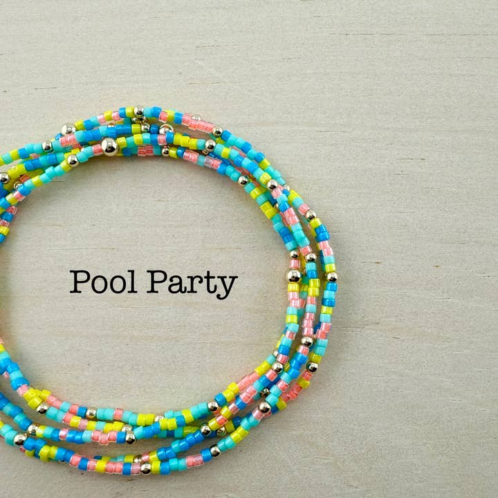 Back Bay Bead Company - Wholesale Beaded Bracelet - Stretchy Seed Bead Bracelets Gold Fill Gifts for Her Jewelry27