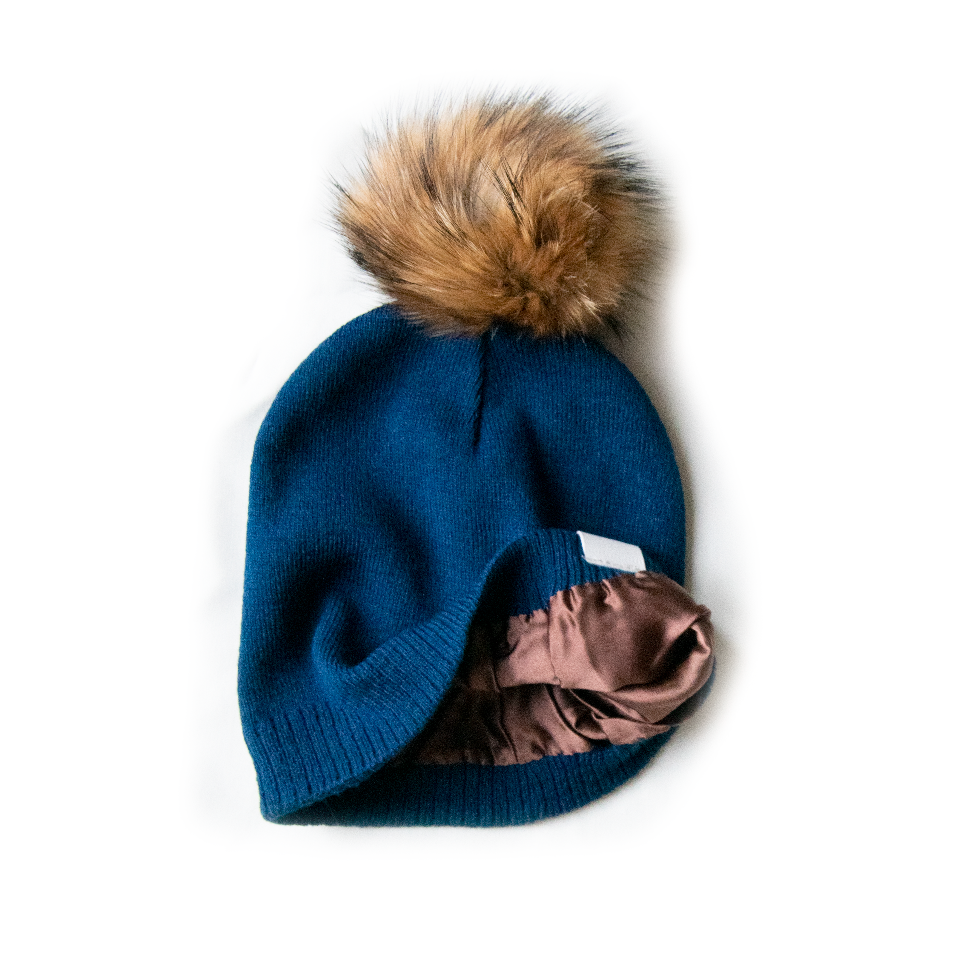 Swurly - Venta al por mayor Gorro de lana - Mujer - Gorros de punto forrados en seda con pompón desmontable9