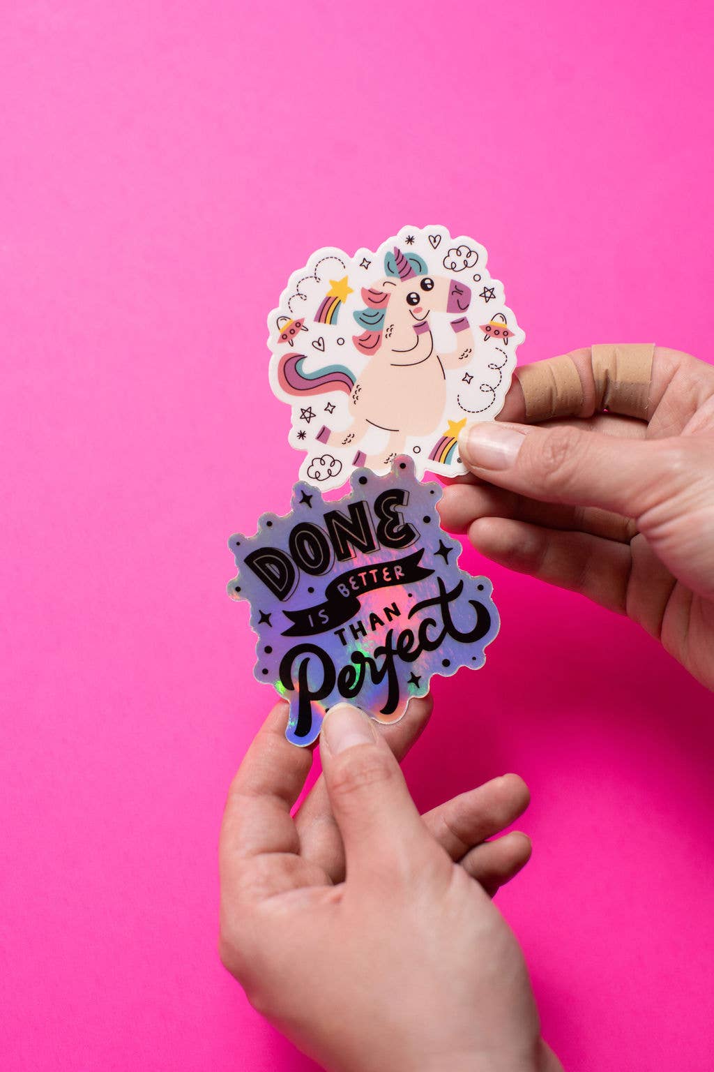 NatterDoodle - Wholesale Sticker - Samen Zijn We Onbeperkt Wicked Sticker, Muzikale Vinylsticker2