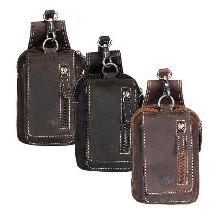 Arrigo - Wholesale Belt Bag - Unisex - Fanny Pack - Belt Pouch - Buffalo Leather - Arrigo.nl11