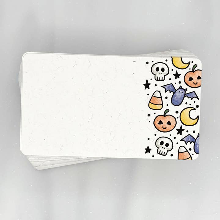 Halloween Elements - Mini Note Cards (Pack of 56) for wholesale by Lemon Doodle