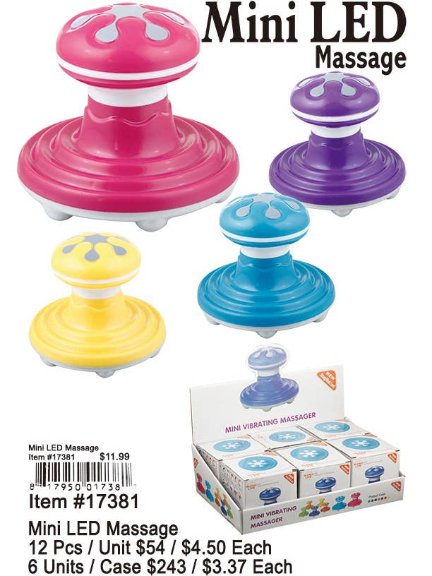 Massaggio Mini Led per la vendita all'ingrosso da parte di Puka Creations