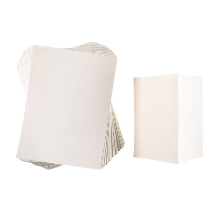 MacPherson's - Wholesale Stationery/Notecard Set - Fabriano Medioevalis Folded Cards, 100/Pkg., 3.4" x 5.25"