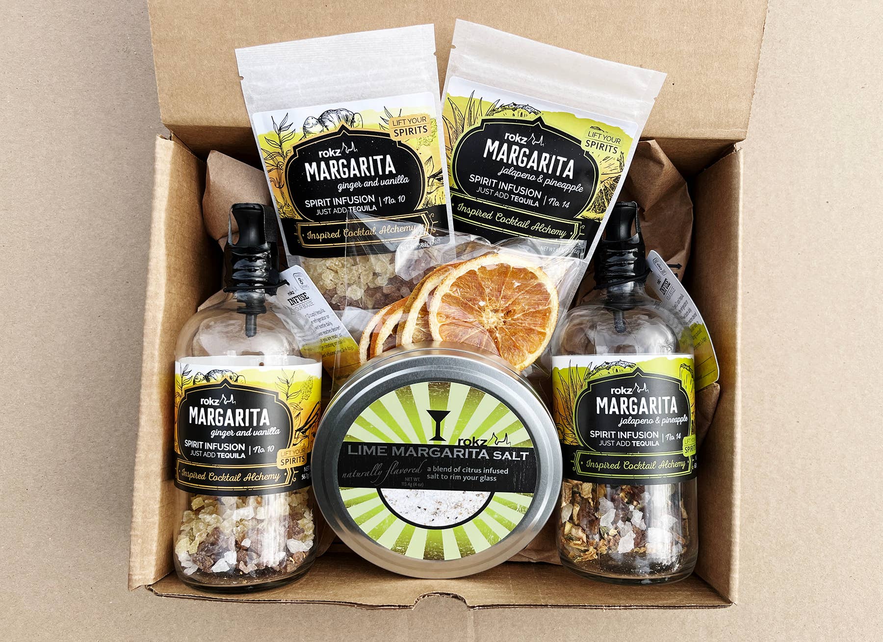 Rokz - Wholesale Cocktail Mix/Syrup - Margarita Box - Lift Your Spirits
