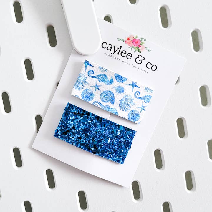 Snap Clips - Seahorse Set for wholesale by Caylee & Co