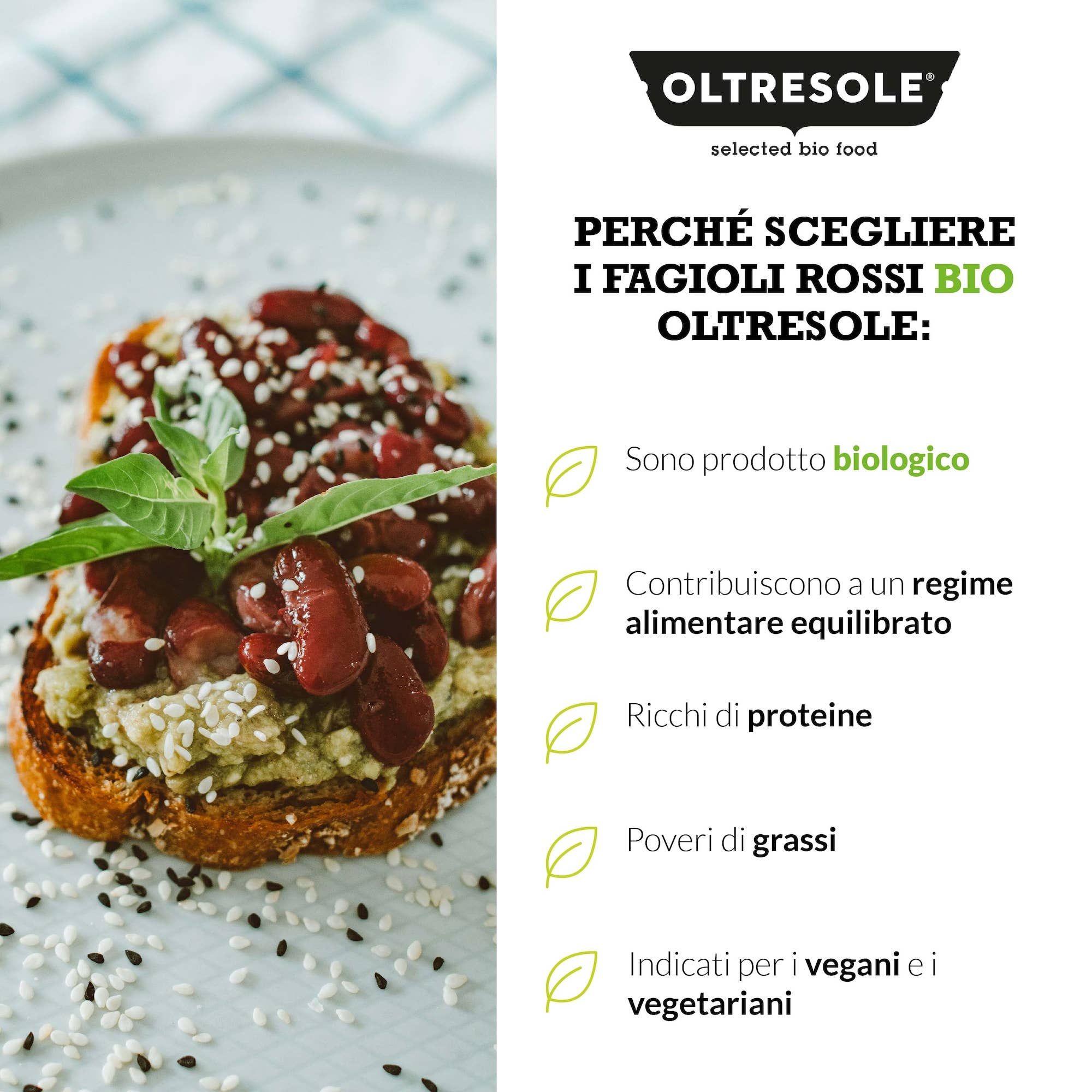 Oltresole - Wholesale Beans - ORGANIC RED BEANS 1 Kg5