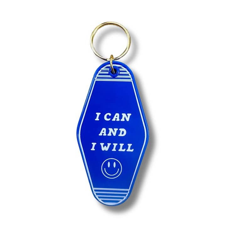 I Can and I Will Keychain for wholesale by Bright Littles