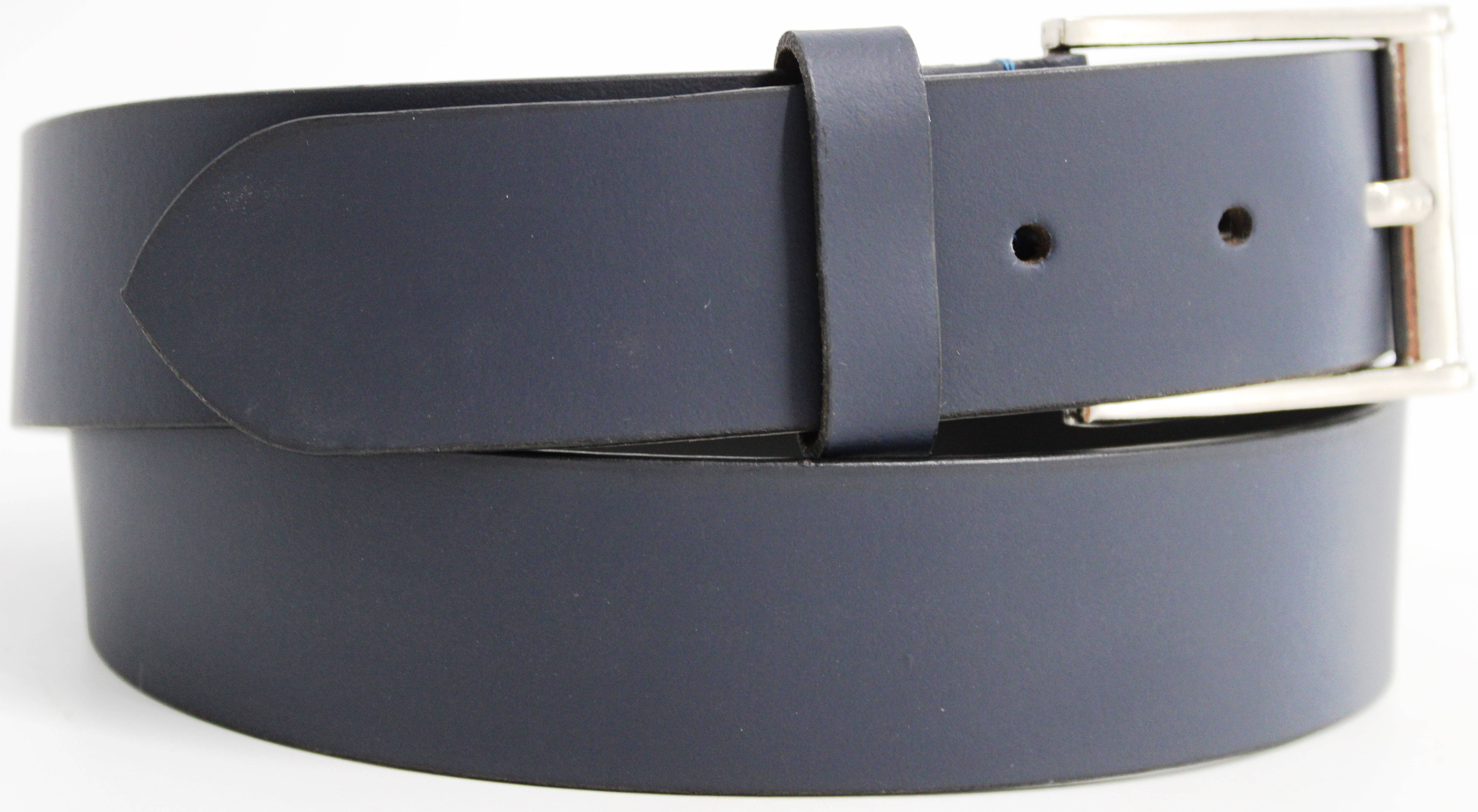 hide & chic – wholesale Belt – Women's – Genuine Full Grain Leather Belt. Colour: Navy.6