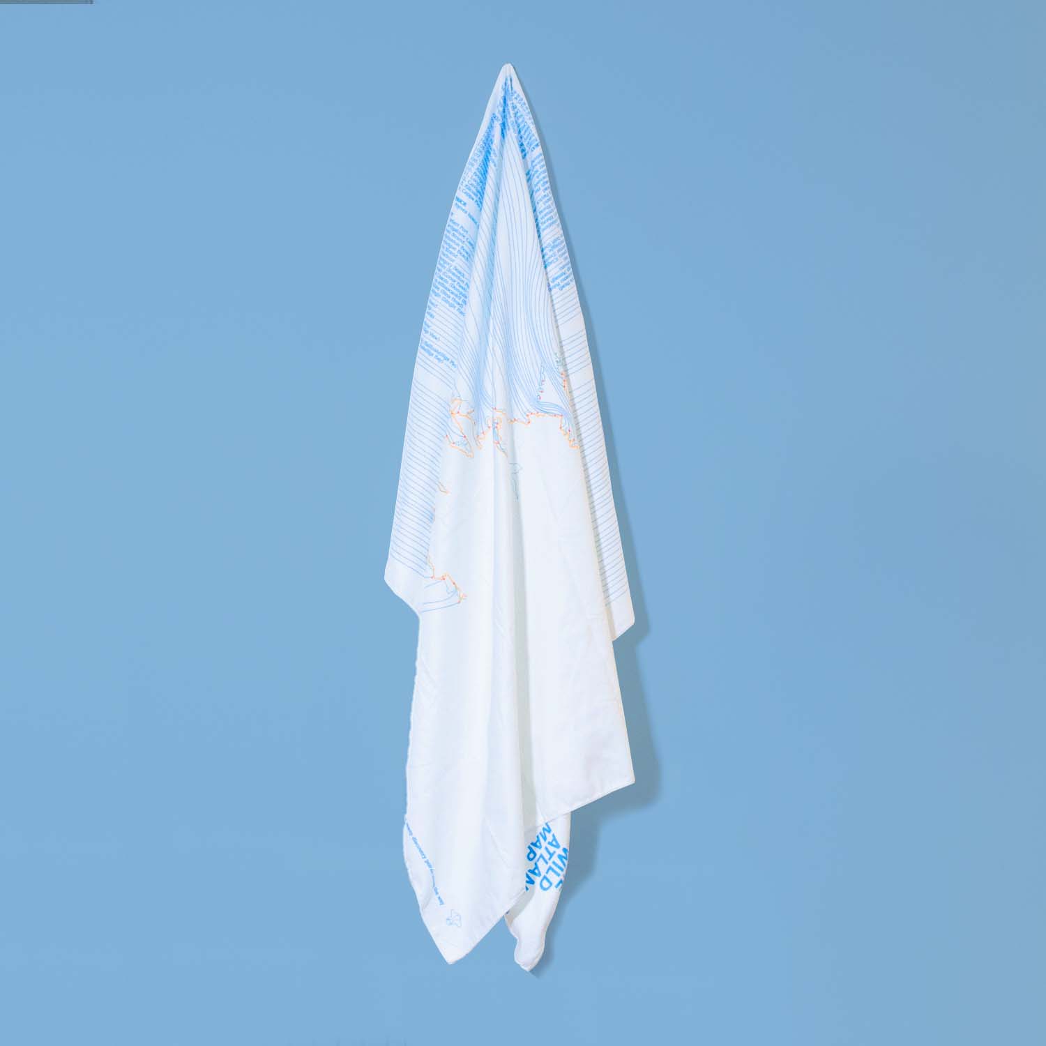 Cowfield Design – wholesale Beach towel – Wild Atlantic Map - Beach Towel6