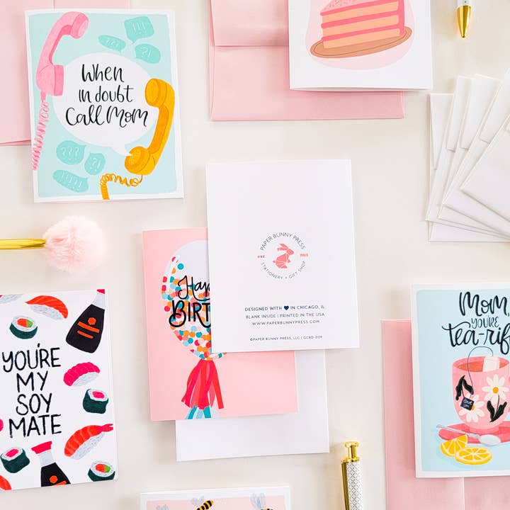 Paper Bunny Press - Wholesale Christmas Card - Gingerbread House Christmas Greeting Card1