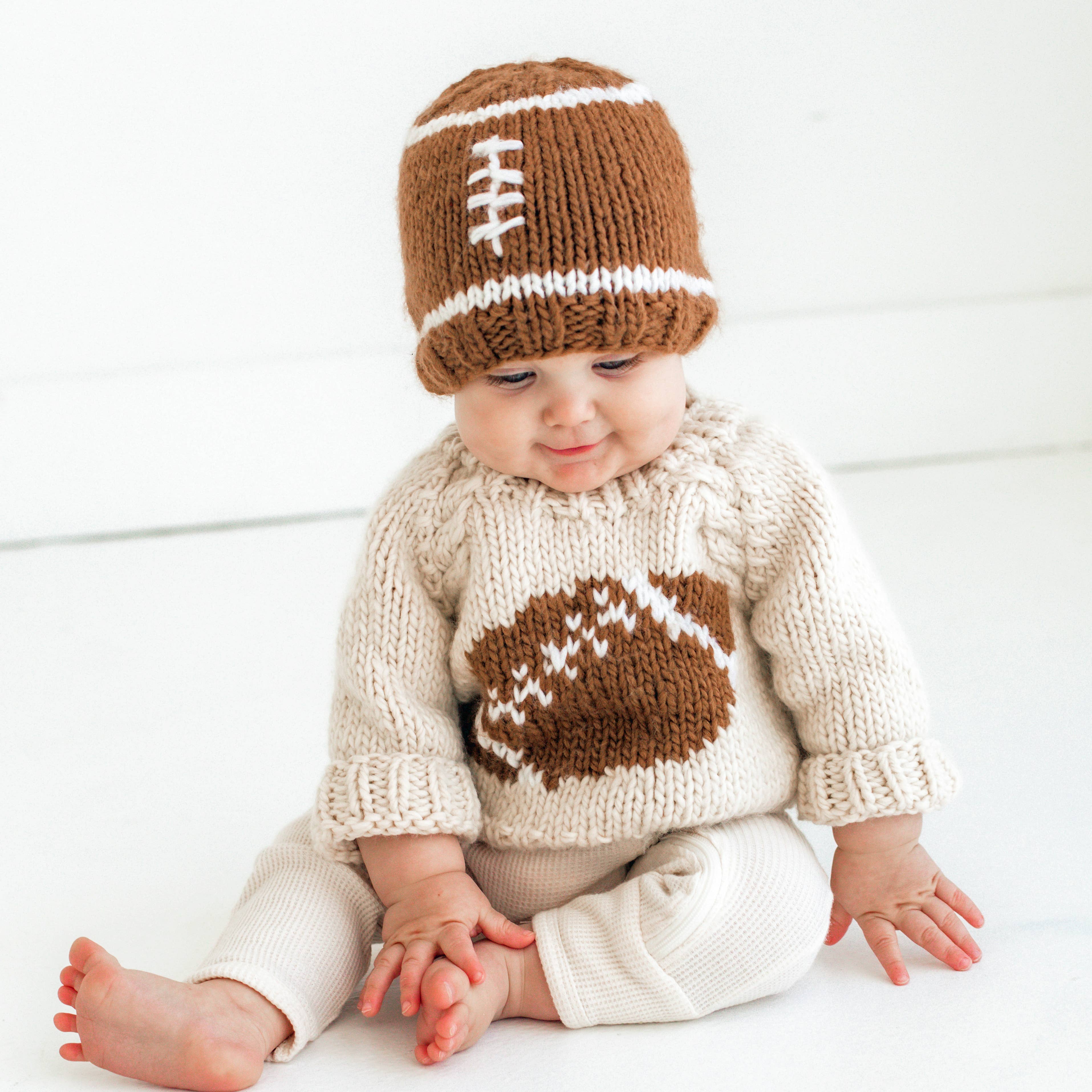Huggalugs - Wholesale Knit Sweater - Baby - Football Sweater for Baby & Toddler 1