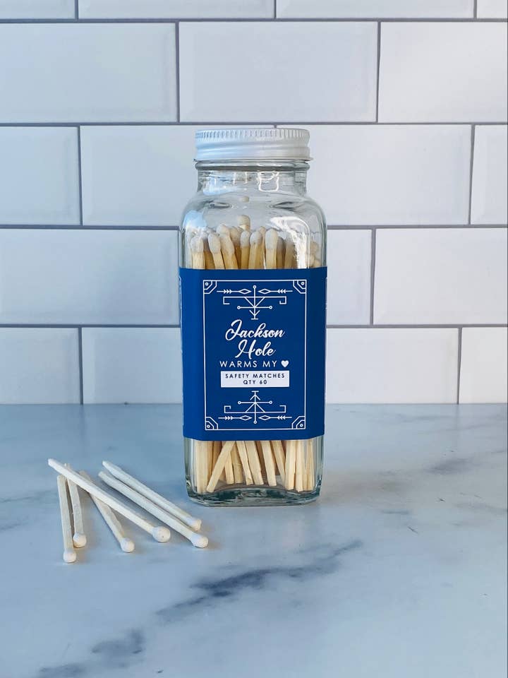 Jackson Hole Sicherheitsstreichhölzer - Jackson Hole erwärmt mein Herz für den Großhandel von Rambling Caravan