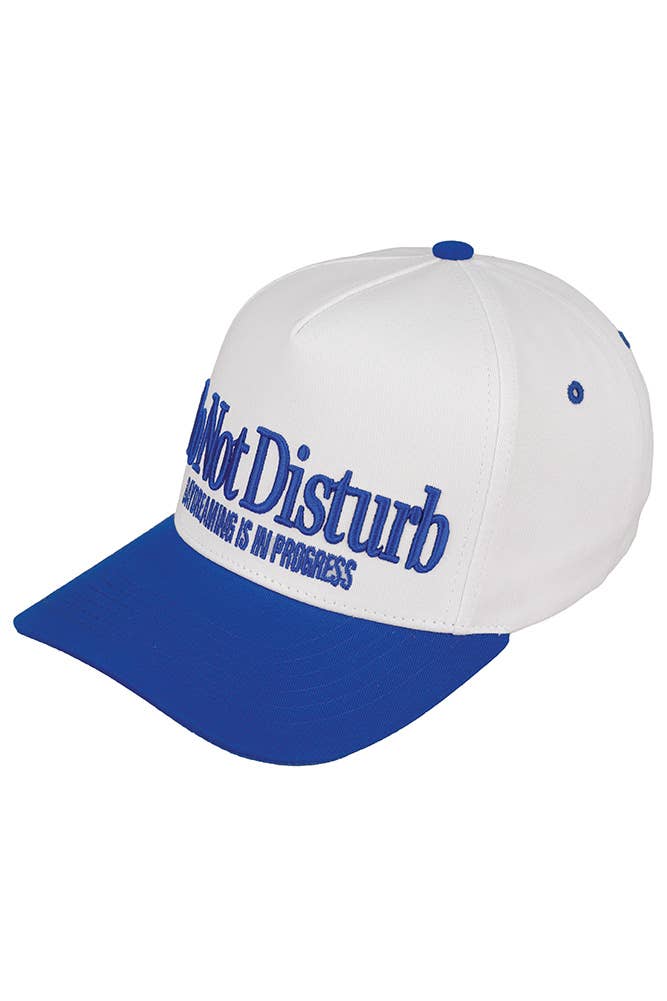 Hana - Wholesale Baseball Cap - Women's - C.C DO NOT DISTURB Embroidered Cotton Baseball Cap1