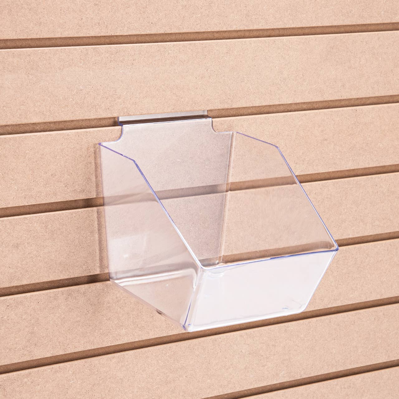 Store Supply Warehouse - Wholesale Retailer Display - Accessories - 6" X 5 ½" X 7 ½" Clear Plastic Dump Bin 7