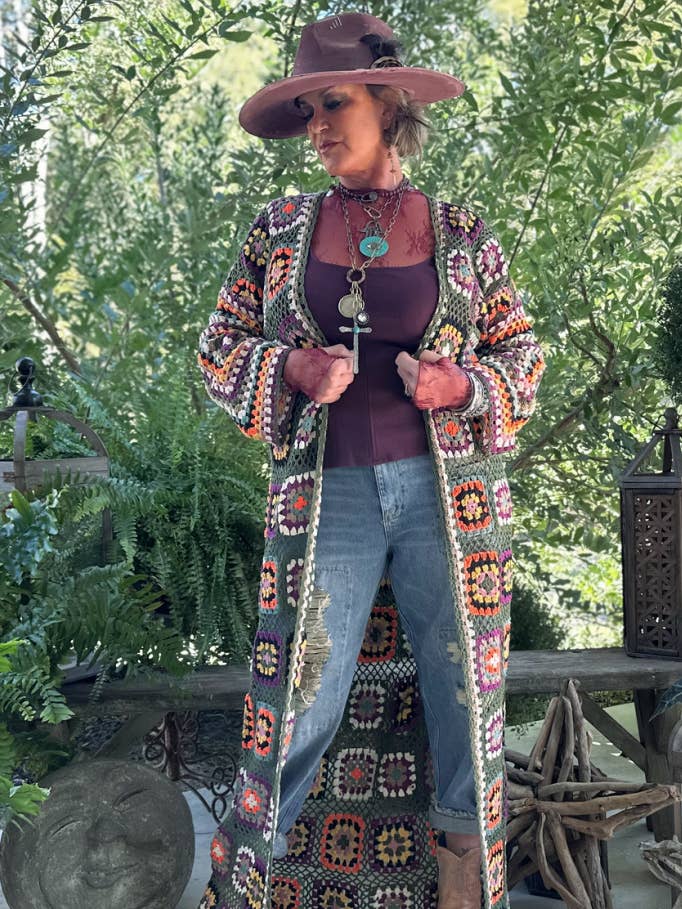 Jaded Gypsy - Wholesale Kimono - Women's - Desert Sunset Duster