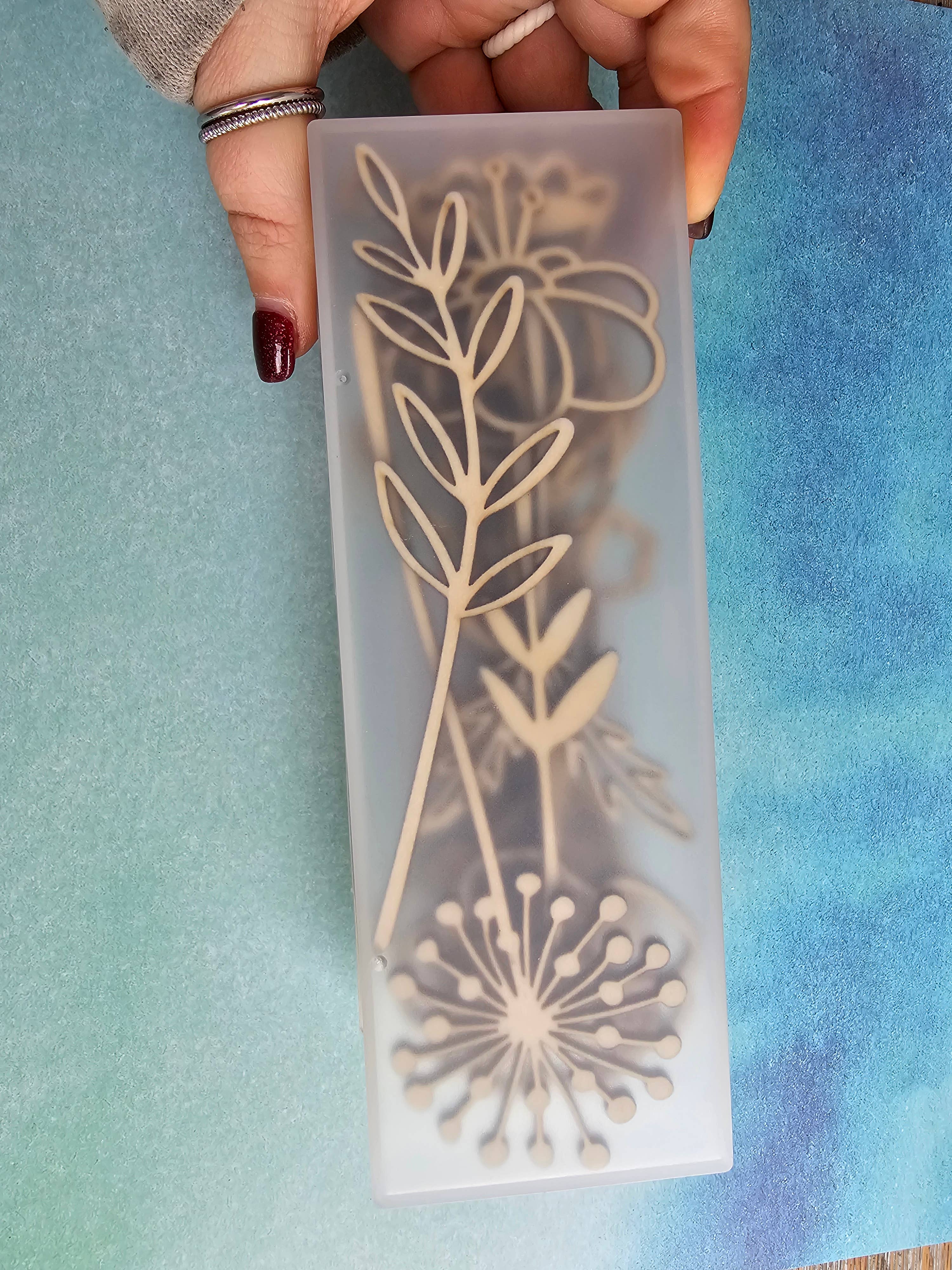 LB Personalized Design - Vente Kit de bricolage - Tiges de Fleurs en Bois - Paquet de 12 Pièces de Fleurs Sauvages Mixtes3