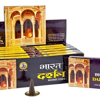 Bharath Darshan Incense Cones for wholesale by Green Tree