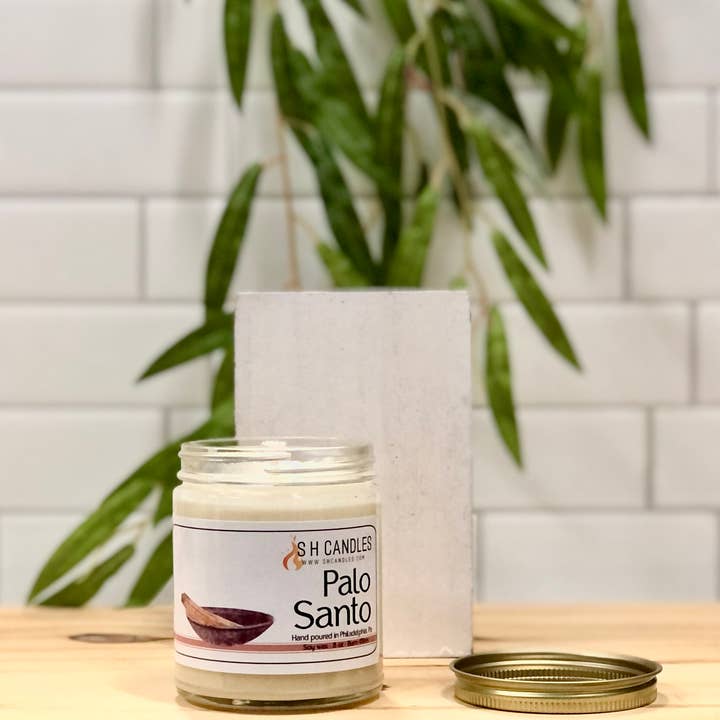 S H Candles - Wholesale Jar/Filled Candle - Palo Santo Soy Candle Collection3