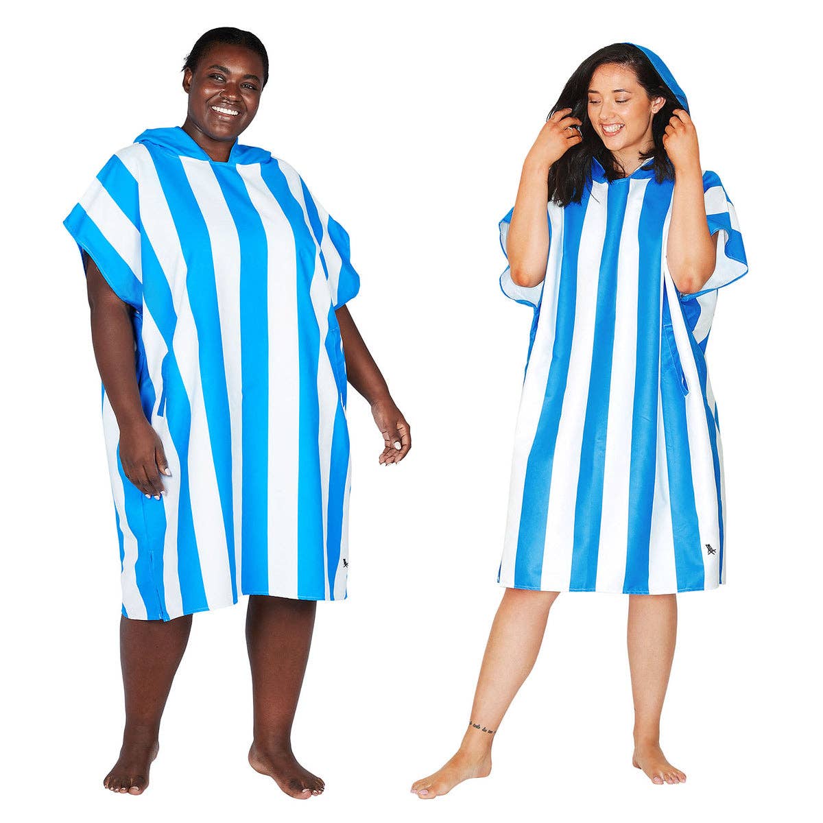 Dock & Bay UK - Wholesale Poncho - Unisex - Dock & Bay Poncho Adults - Bondi Blue - GRS Certified10