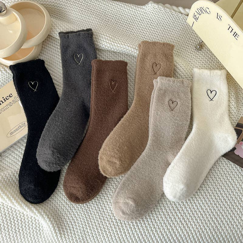 Gohobi （We cover U.S. import duties） - Wholesale Socks - Women's - Gohobi Warm Velvet Heart Socks11