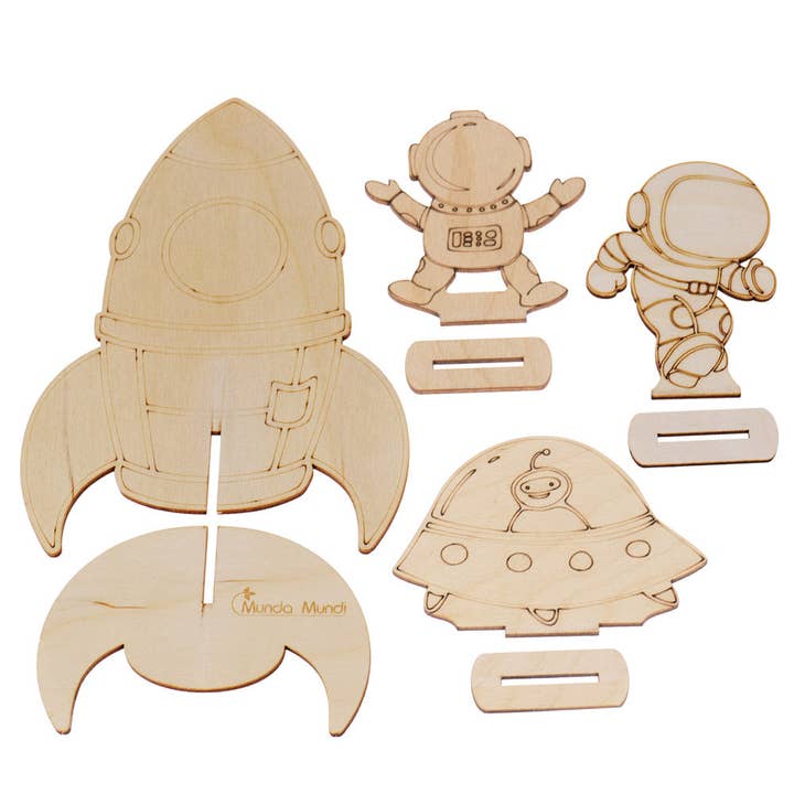 Munda Mundi - Wholesale Wood Toy - Kids - Wooden play set Space12