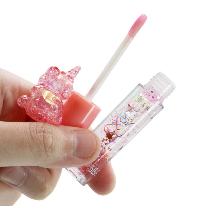 Cap Zone - Wholesale Lip Gloss - Unicorn Color-Changing Scented Lip Gloss - 24 pcs