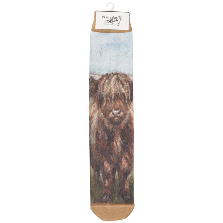 Primitives by Kathy - Wholesale Socks - Unisex - Highland Cows Socks3