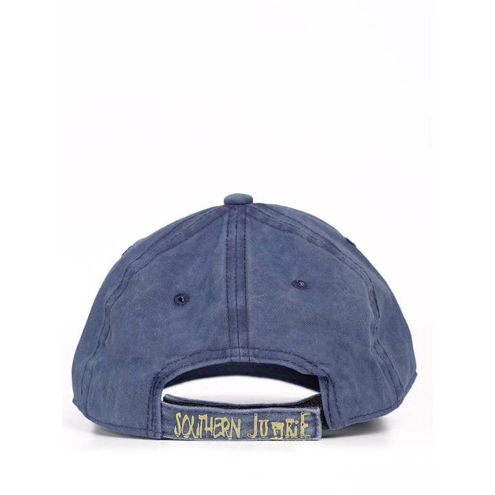 GIRLS Navy Distressed Hat for wholesale on Faire1