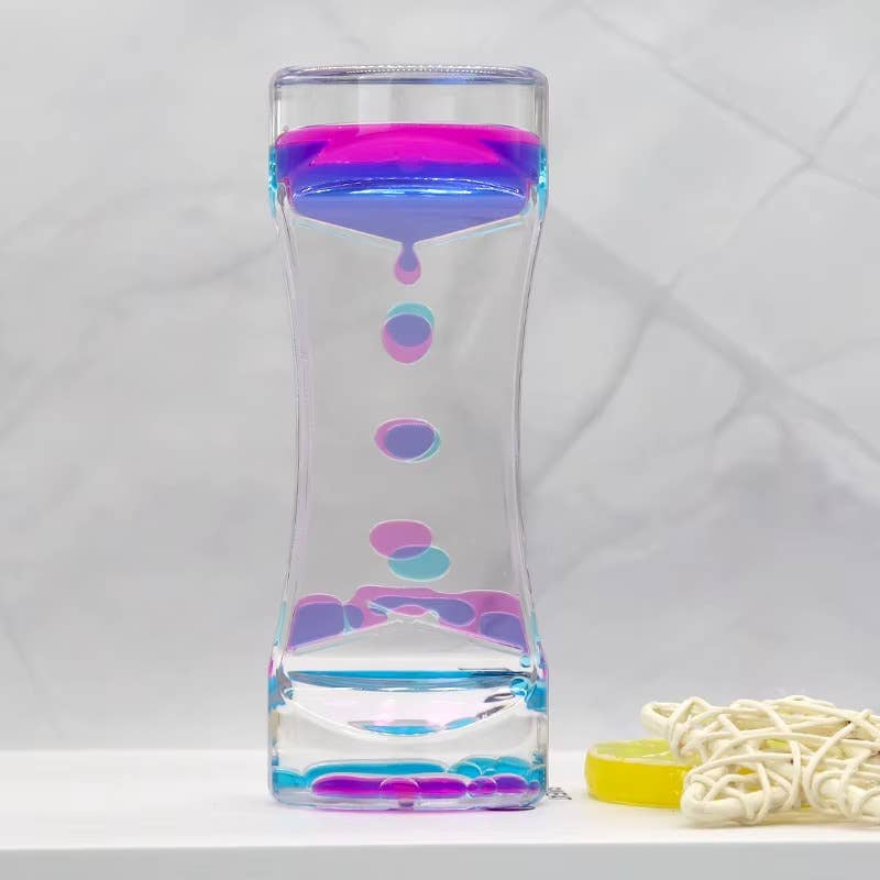 VIGOR - Wholesale Fidget Toy - Kids - Liquid Motion Bubbler Timer Hourglass Liquid Bubbler Sensory6