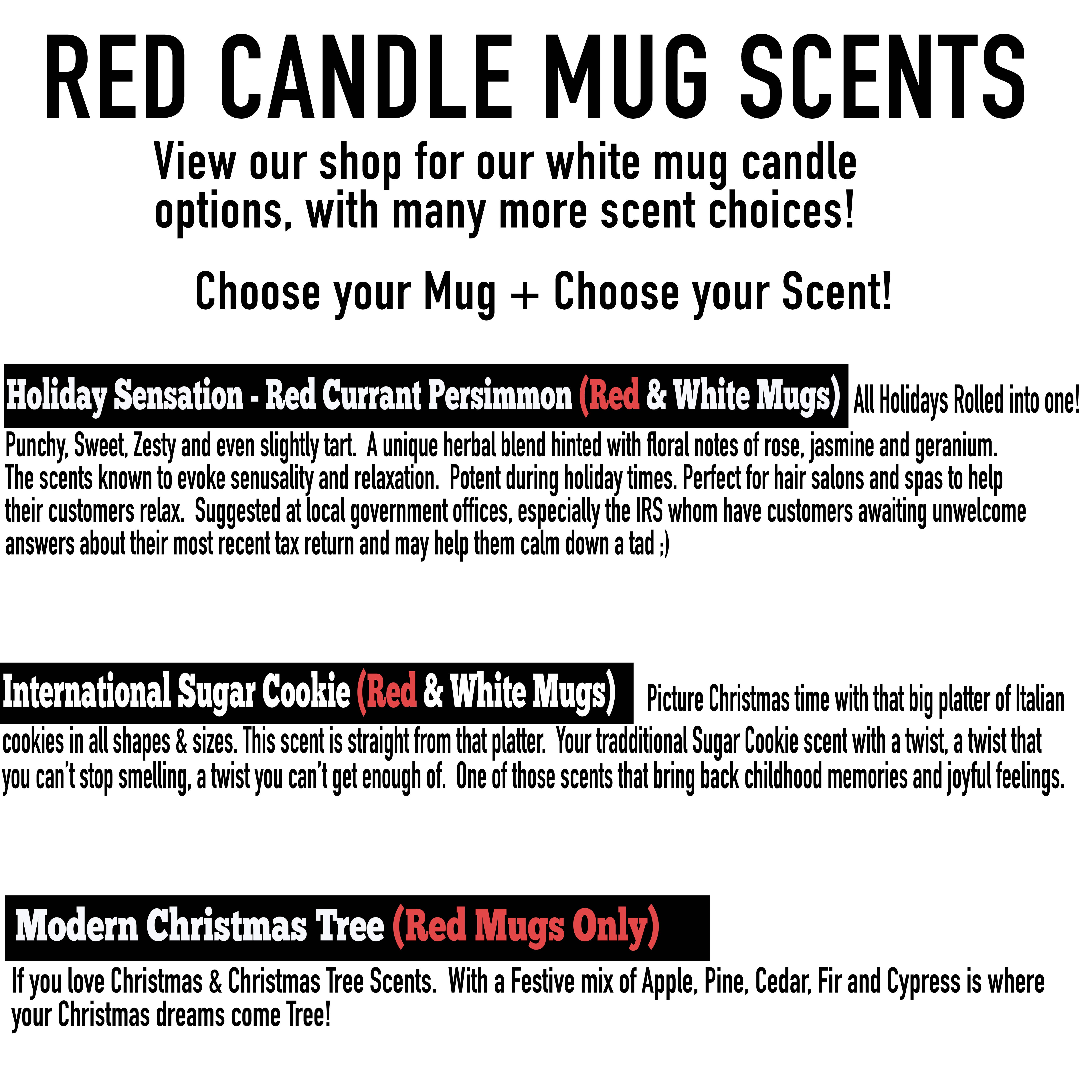 Gia Roma - Wholesale Jar/Filled Candle - Christmas Scented Candles Soy, Unique Holiday Mug Candles lg2