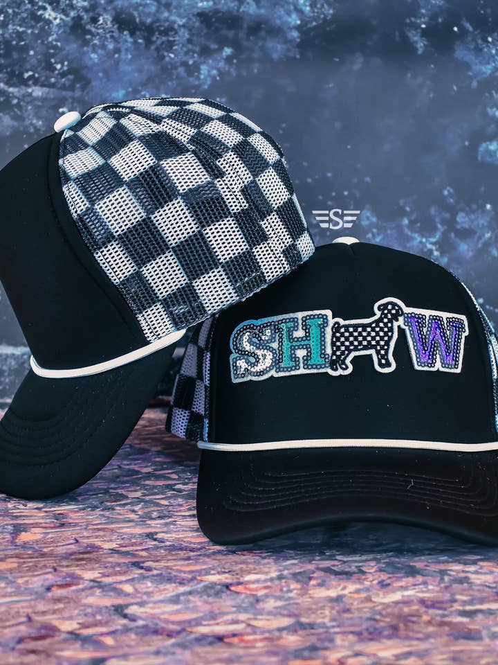 Show Animal Mesh Foam Trucker Hat for wholesale by Flying S Company