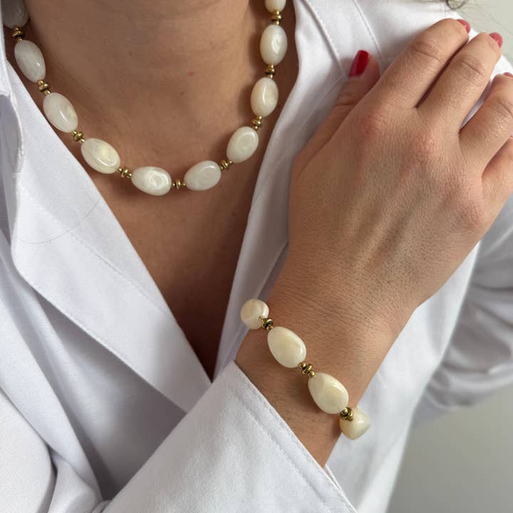 A.B. Paris - Wholesale Beaded/Pearl Necklace - Java - 7 colors12