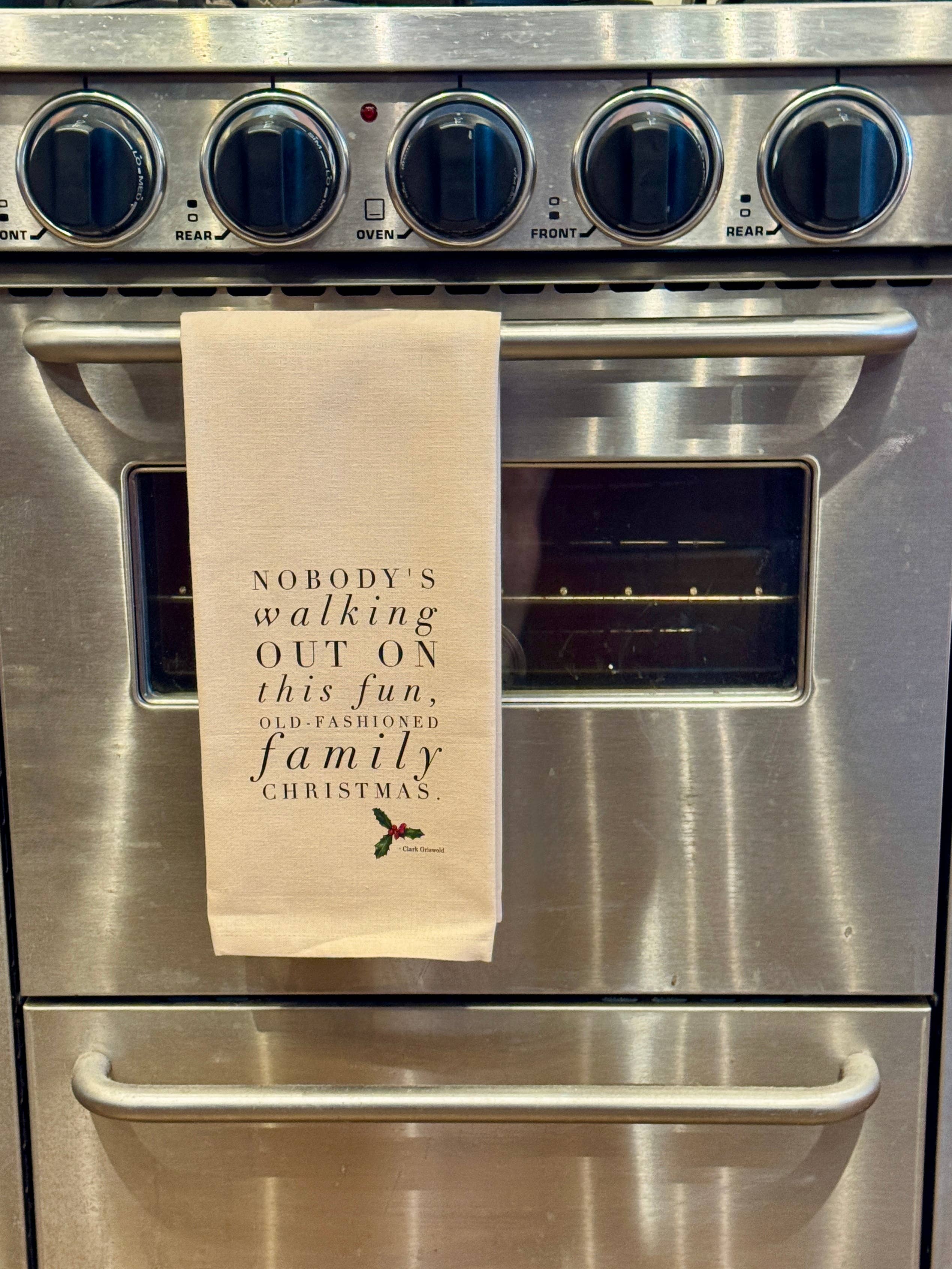 Monahan Papers - Wholesale Tea Towel - Nobody's Walking Out Tea Towel - Q62TT1