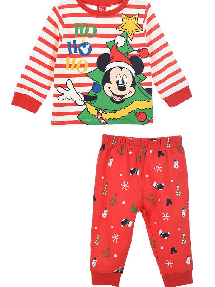 Pigiama lungo interlock Topolino per la vendita all'ingrosso da parte di POPBUSTERS