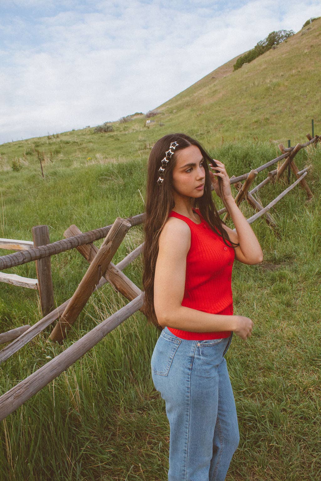 Shop Andi - Wholesale Hair Clip - Women's - Silver Starlet Snap Clip 5-pack1