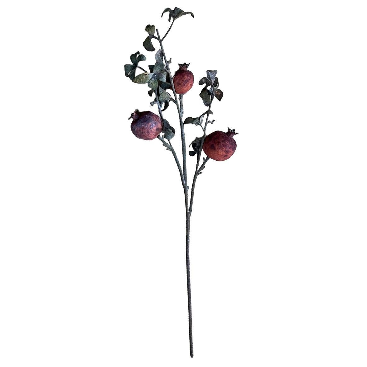 Leaf Design UK LTD - Wholesale Artificial Flowers - 75cm Artificial Pomegranate Stem Artificial2