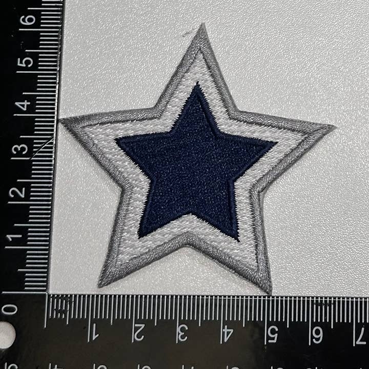 Aloe and Milk Boutique - Wholesale Patch - Star Dallas Cowboys, football, cheer patch, sports patch1