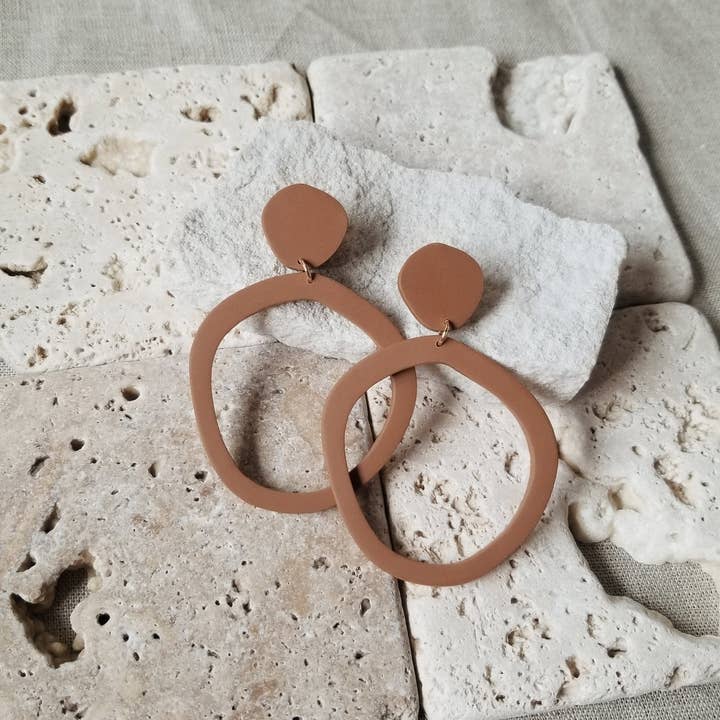 That Clay Girl Co. - Wholesale Dangle Earrings - Polymer Clay Earrings | Statement Earrings | Hoop Earrings7