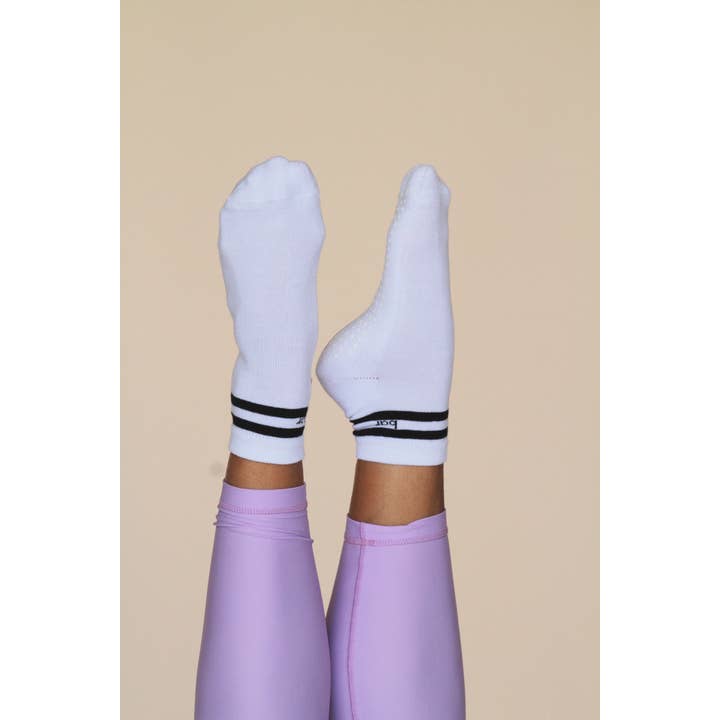 Don't Trip Sock - White/Black for wholesale by Bar Active