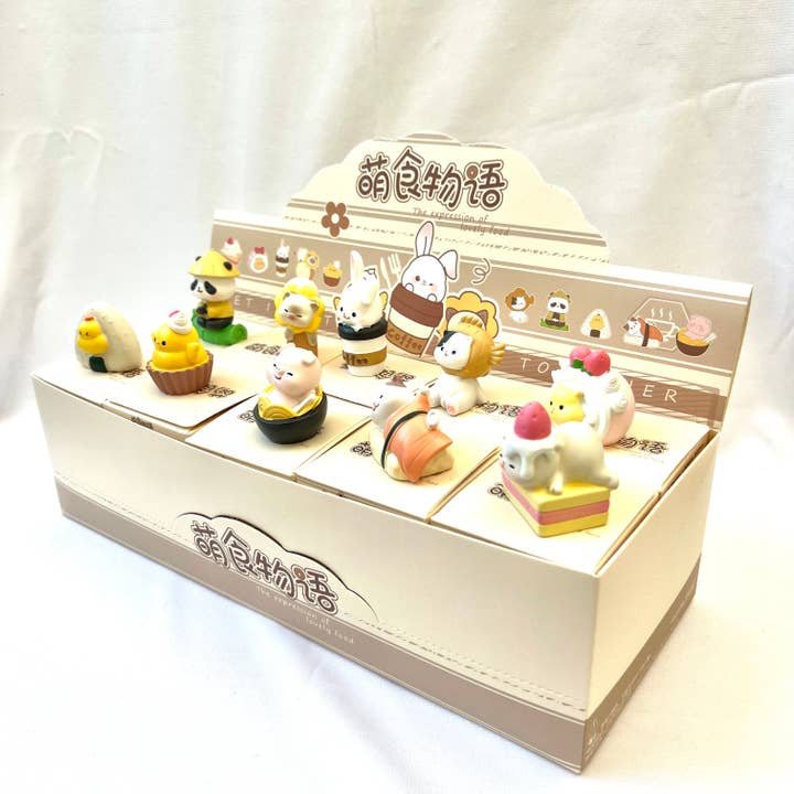 BCmini - Wholesale Decorative Figurine - JAPANESE RESTAURANT ANIMALS FIGURINE BLIND BOX-10