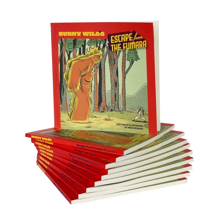 Burny Wild's Graphic Novel Escape From The Fumara for wholesale by Burny Wilds