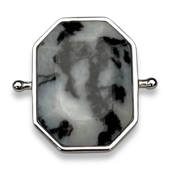 Zebra Jasper Octangle Crystal Element for wholesale by CONQUERing