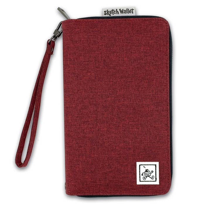 Inky's - Wholesale Wallet - Women's - Canvas Clutch Sketch Wallet