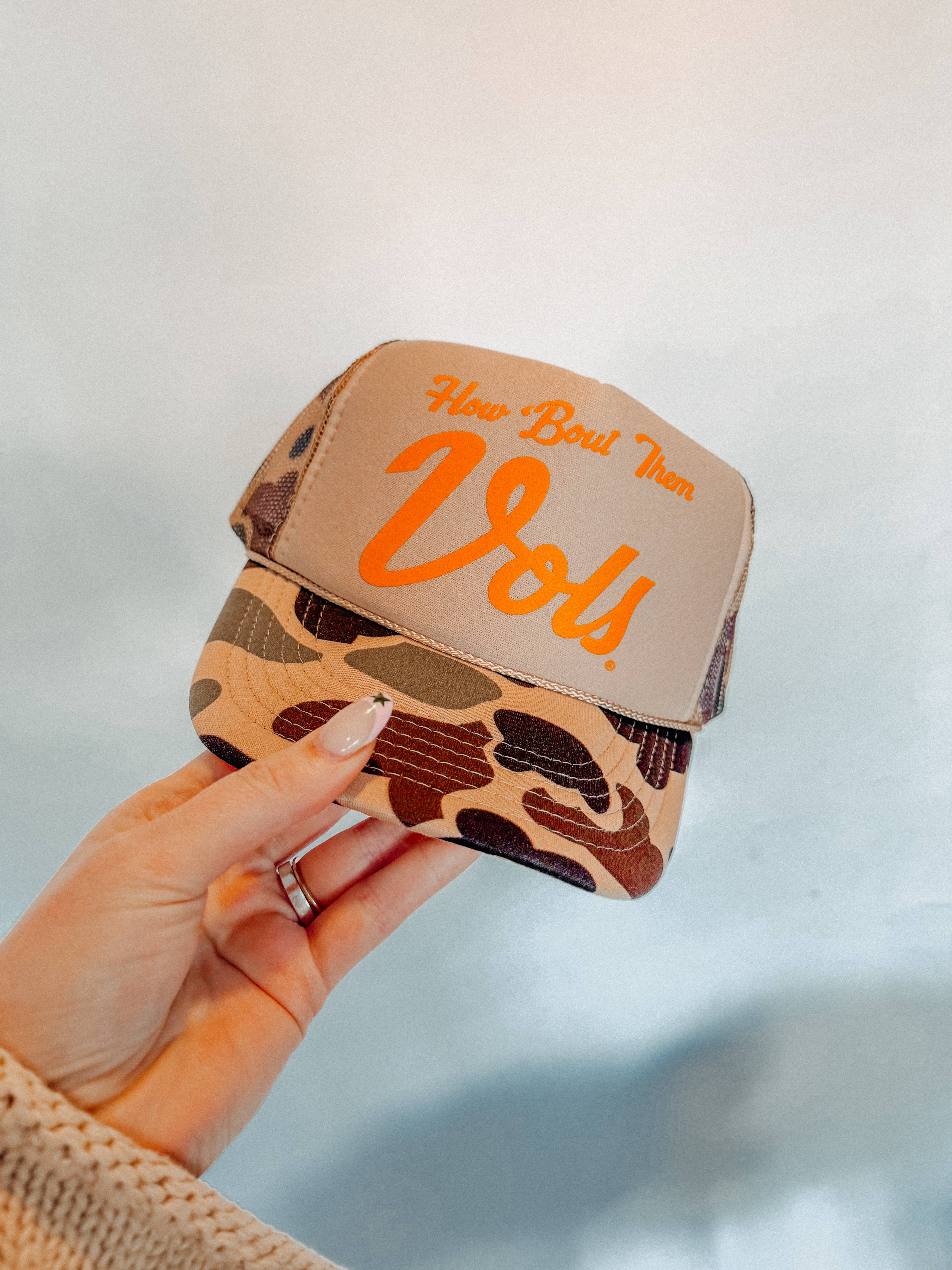 The Clandestine Underground - Wholesale Trucker Hat - Unisex - How 'Bout Them Vols, Game Day Trucker Hat1